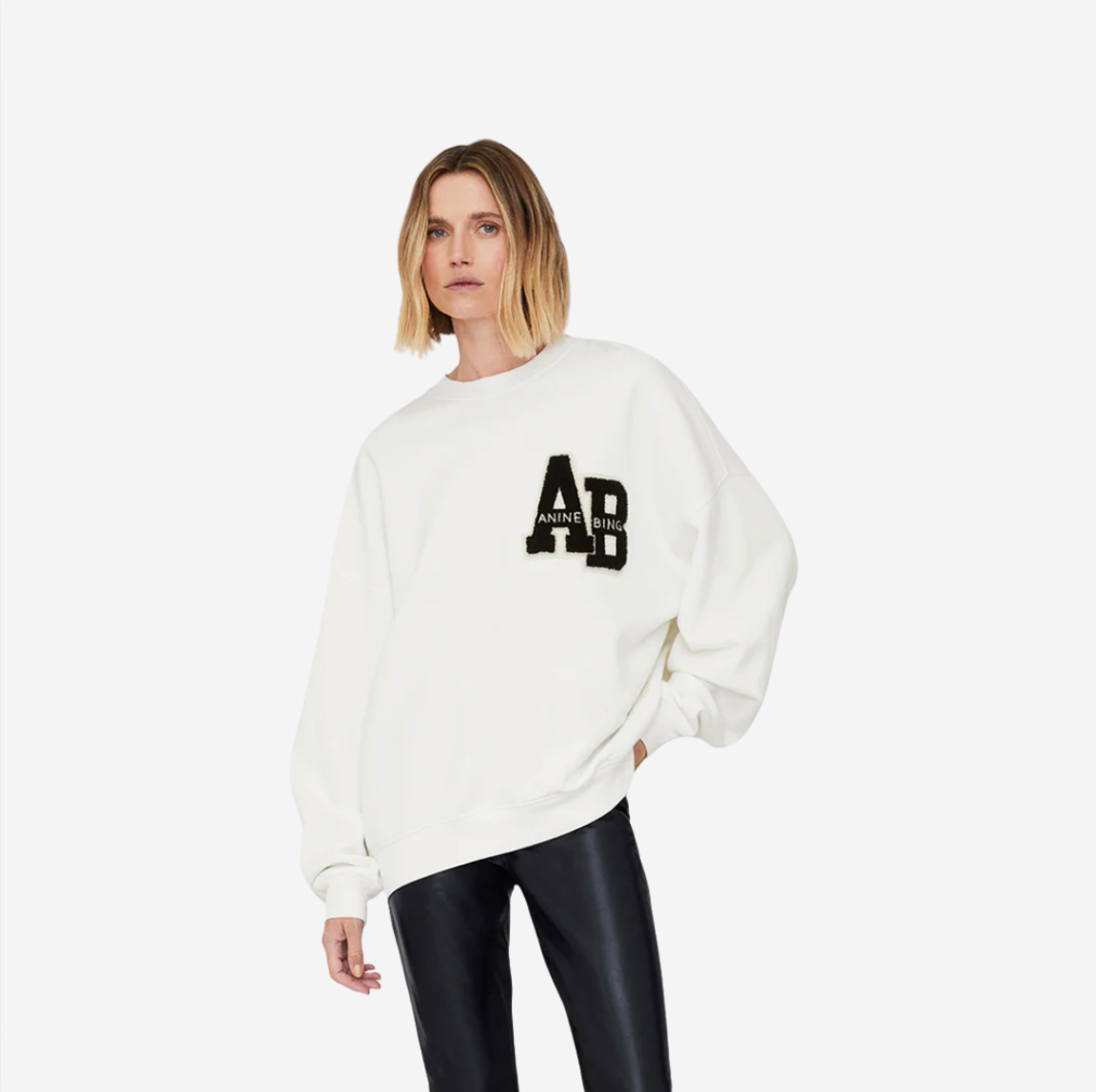 ANINE BING OVERSIZED SWEATSHIRT