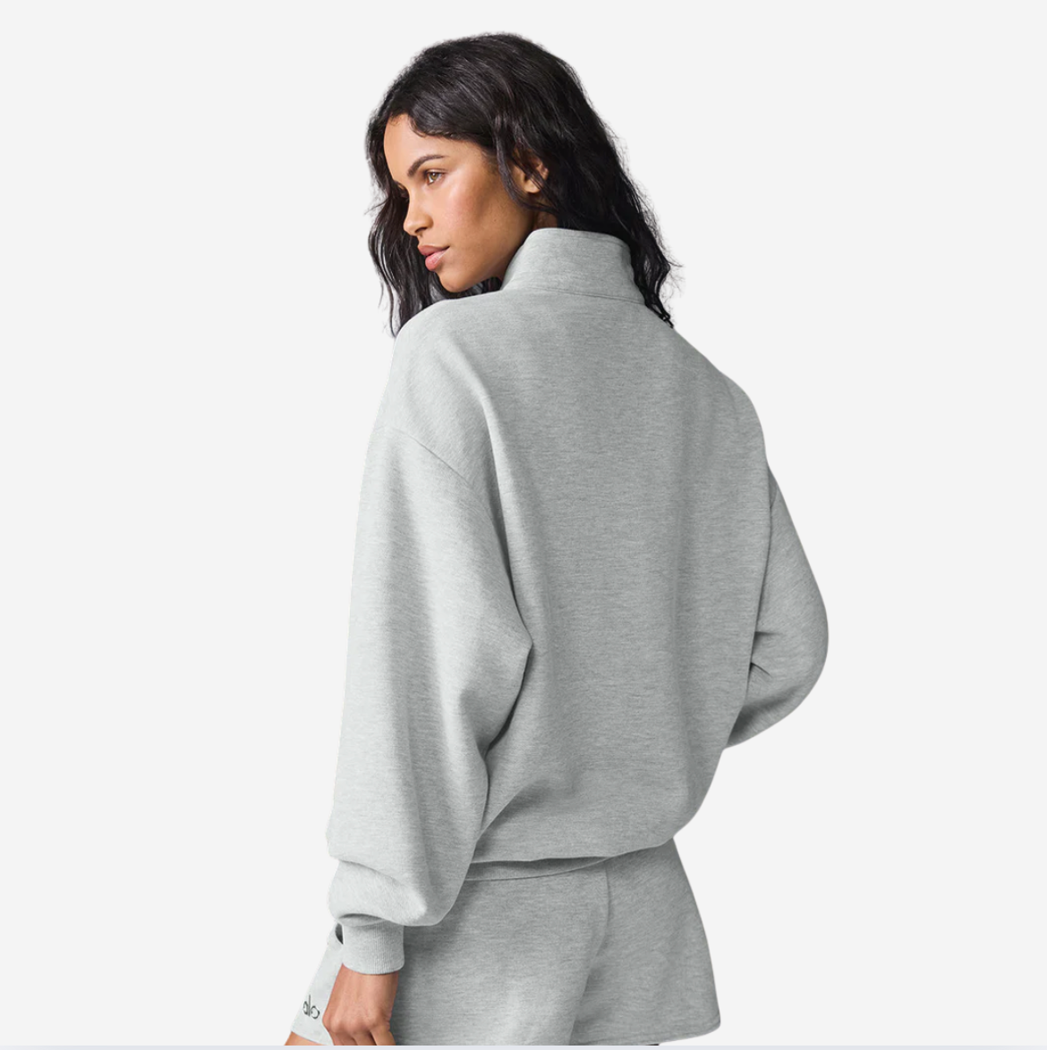 ALO YOGA ACCOLADE 1/4 ZIP PULLOVER