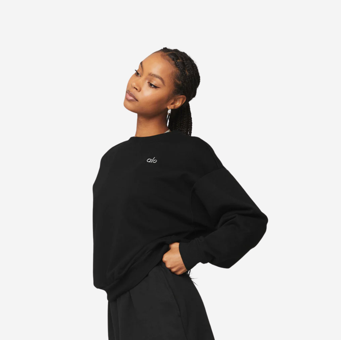 ALO YOGA ACCOLADE CREW NECK