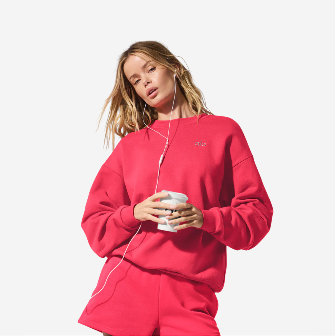 ALO YOGA ACCOLADE CREW NECK