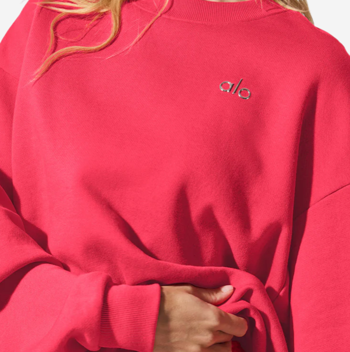 ALO YOGA ACCOLADE CREW NECK
